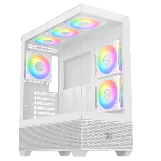 Ignite Frost Pro Full White Gaming PC i5-14400F with RTX 5060 Ti, 16GB DDR5, 1TB SSD