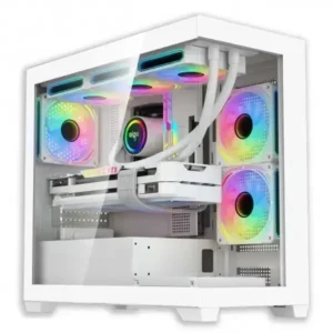 Nova Frost Full White Gaming PC i7-12700F with RTX 5060, 32GB DDR5, 1TB SSD