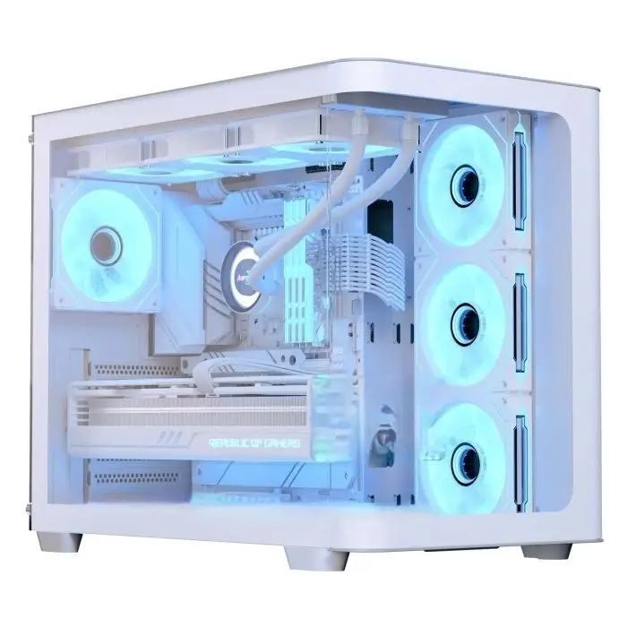 ova Frost Pro White Gaming PC i7-14700F with RTX 5070, 32GB DDR5, 1TB SSD