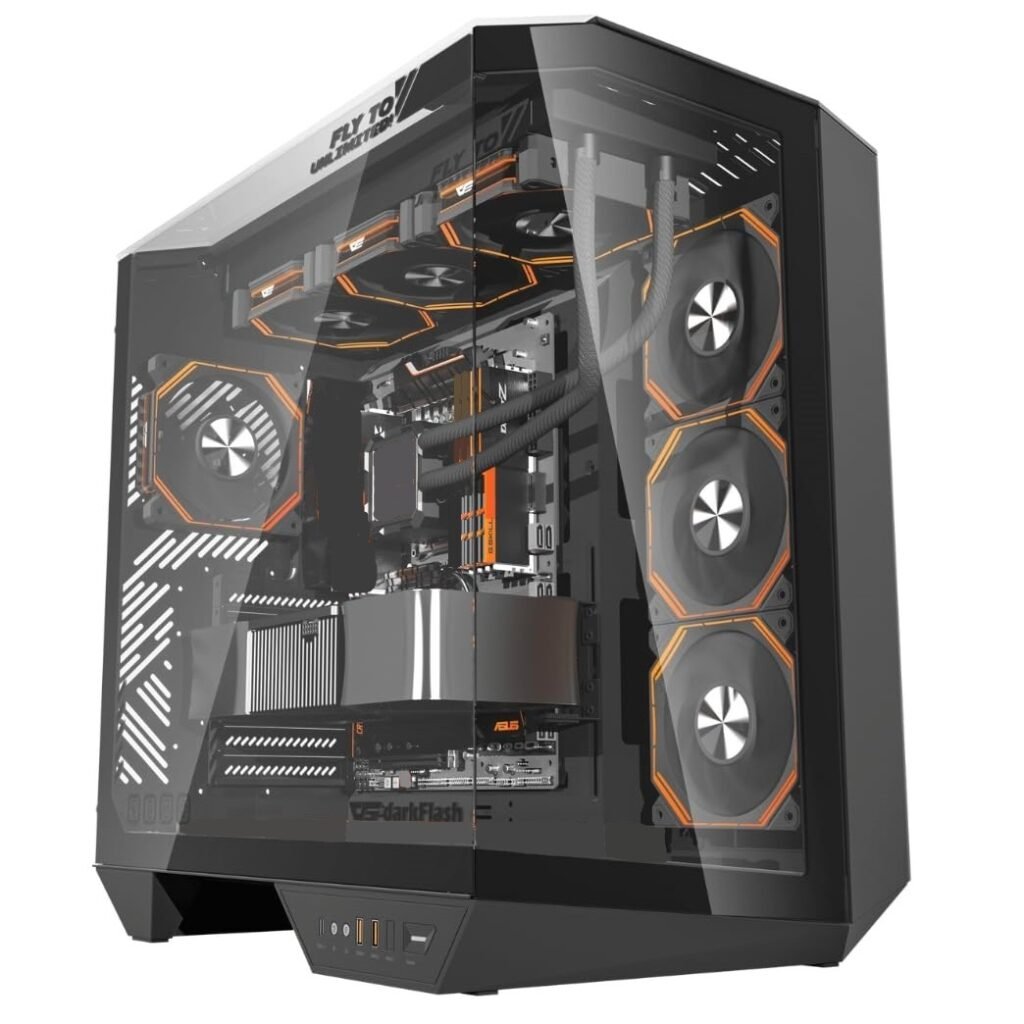 Titan Max Gaming PC Ryzen 7 9800X3D with RTX 5090, 32GB DDR5, 2TB SSD